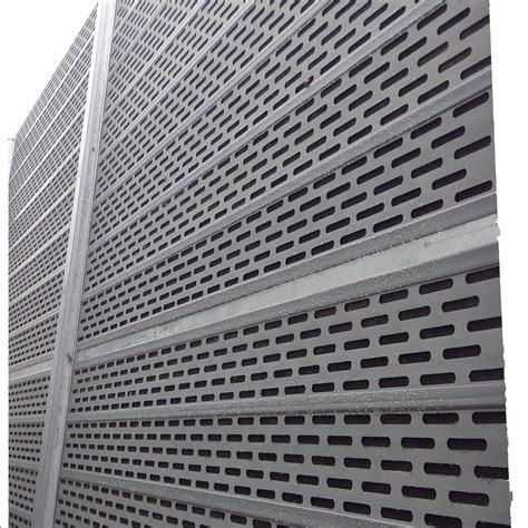 perforated metal sound barriers